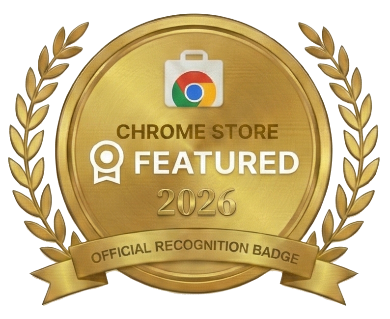 Featured on Chrome Web Store